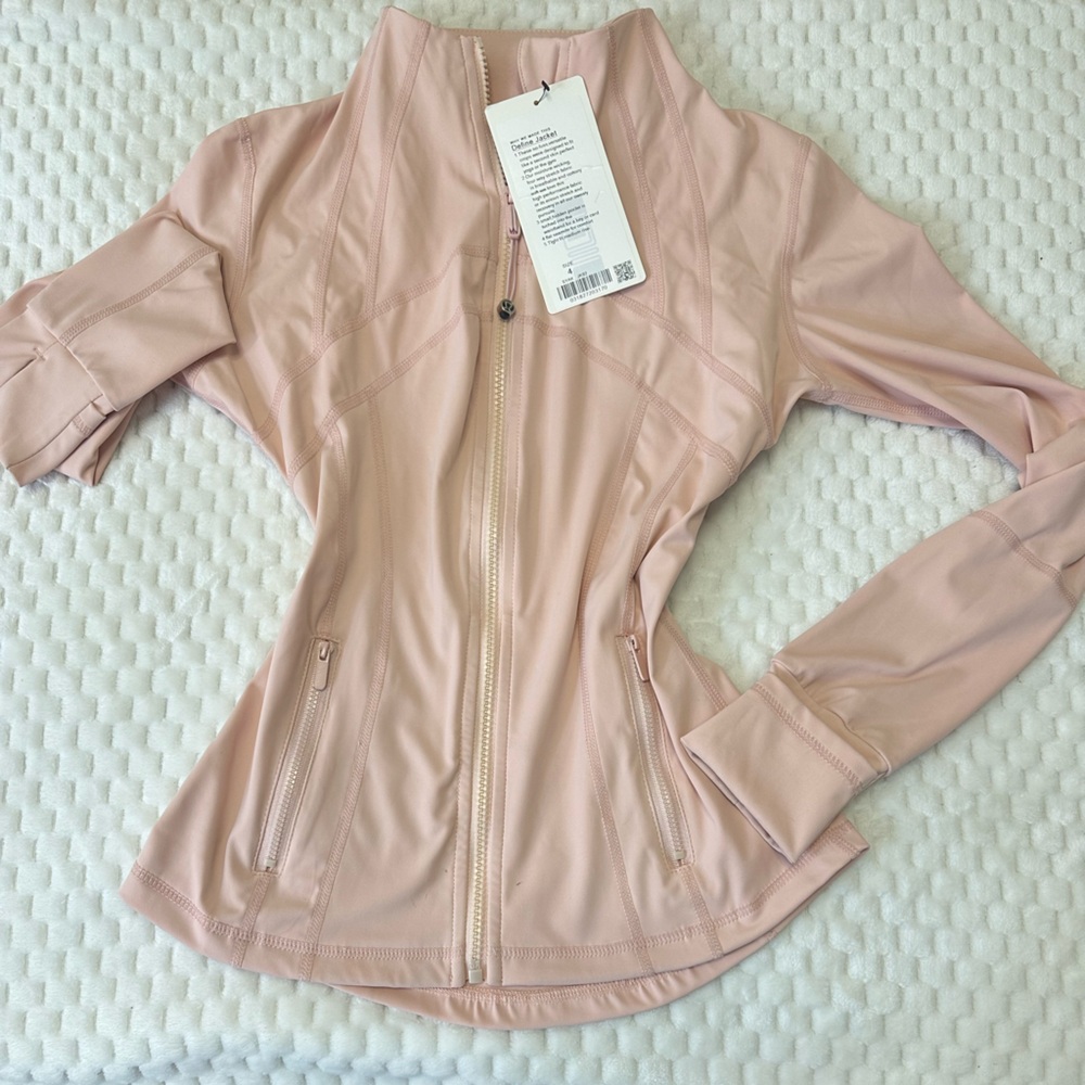 pink lululemon luon define jacket